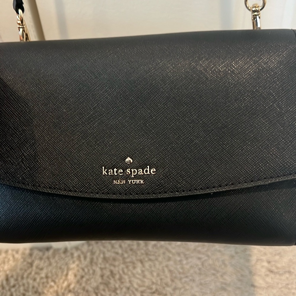 Kate Spade Black wallet crossbody